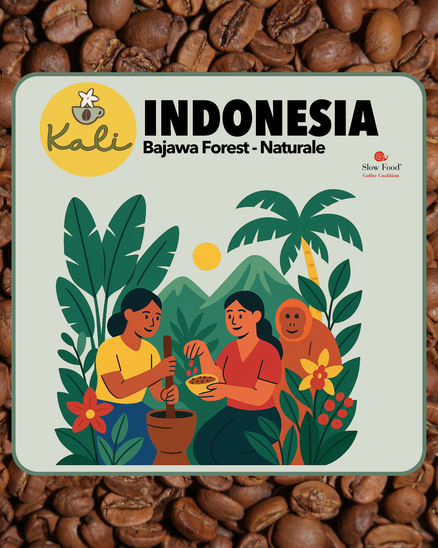 Indonesien Bajawa Forest Naturale 200 g