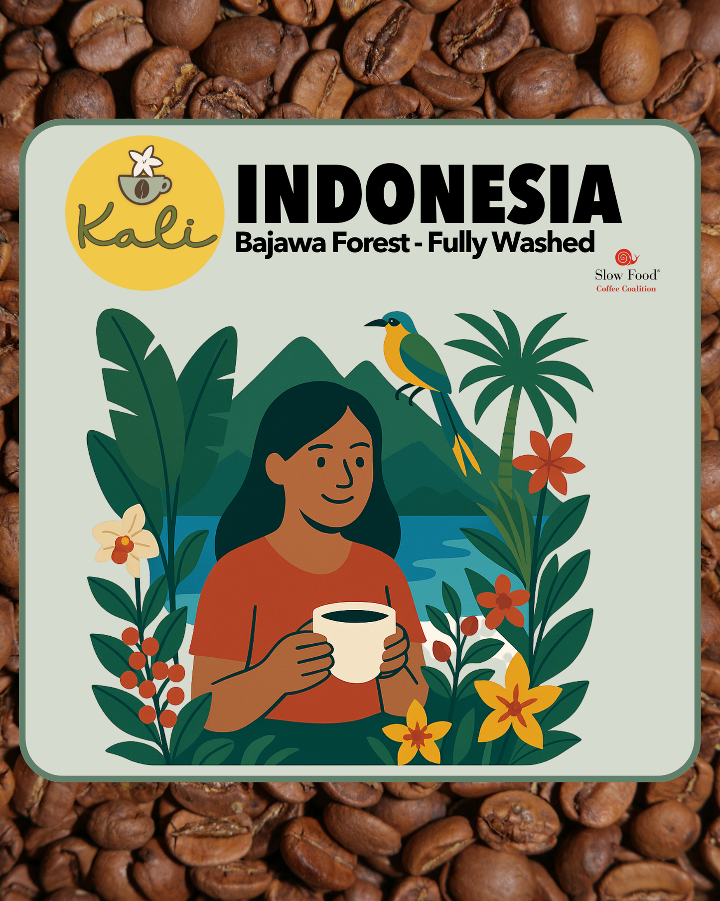Indonesia Bajawa Forest Fully Washed 200 gr